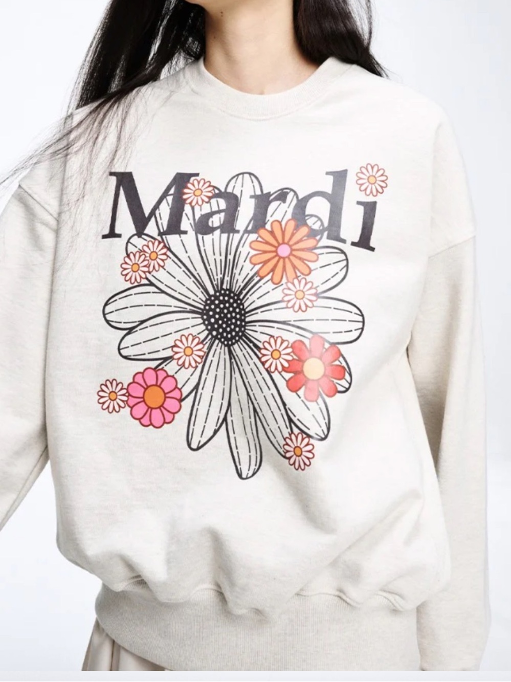 Mardi Floral Crewneck Sweater
